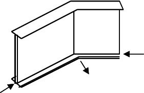 Resolution of forces at a change of direction in a girder