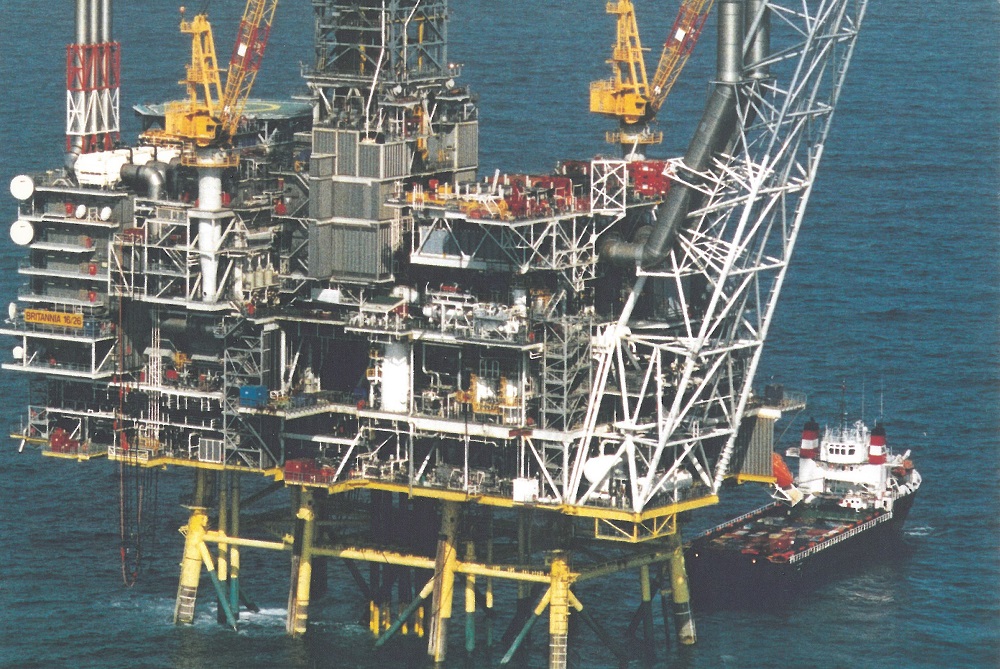 Integrated Deck, Britannia Platform, North Sea