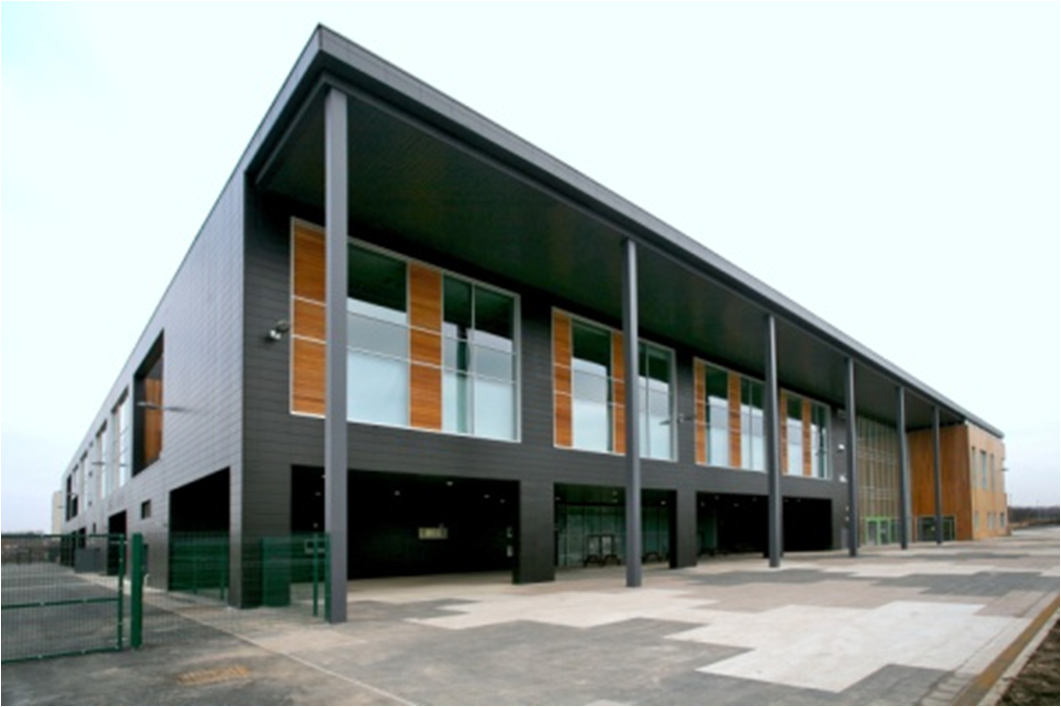 Knowsley school: the high level of compartmentation and low cooling requirement meant that attempting to mobilise thermal mass in this building would have had little value