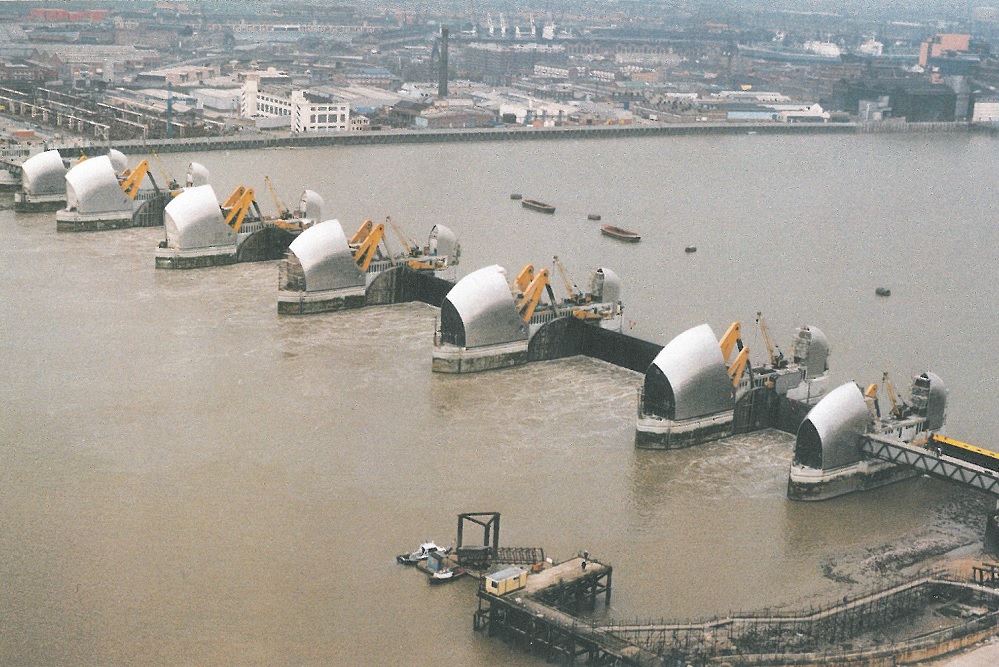 Thames Barrier Rising Sector Gates