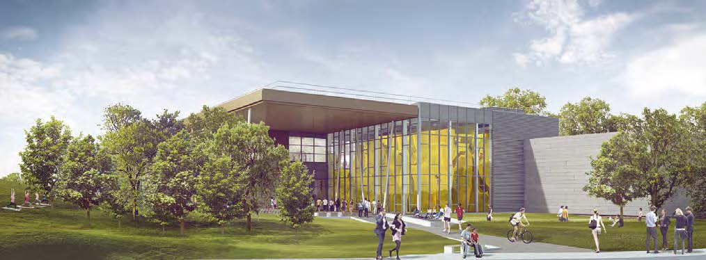 The sports hub will allow the University to achieve its lofty sporting ambitions