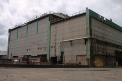 Lackenby open hearth steel plant