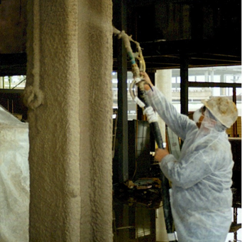 Spray protection.&lt;br&gt;&#39;&#39;(Image courtesy of Promat Ltd.)&#39;&#39;