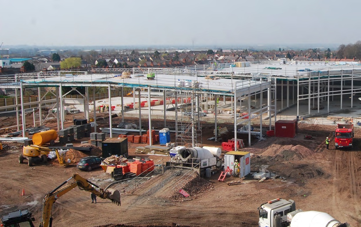 Block B will front the new bus depot