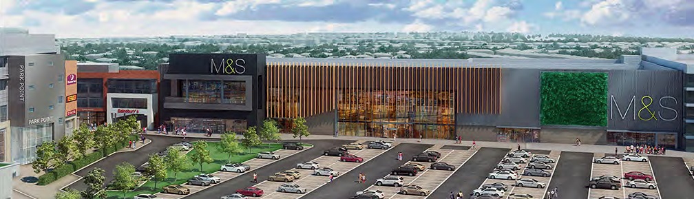 The Marks &amp; Spencer store is the centrepiece of Phase Two