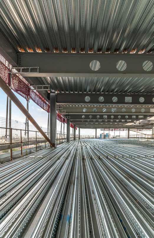 Long clear spans are always a requirement for modern offices