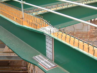 Groups of shear connectors