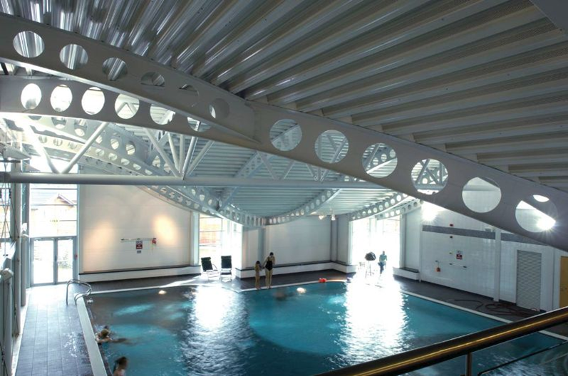 South Lakeside Leisure Centre, Carnforth&lt;Br&gt;&#39;&#39;(Image courtesy of Border Steelwork Structures Ltd and Kloeckner Metals UK Westok)&#39;&#39;