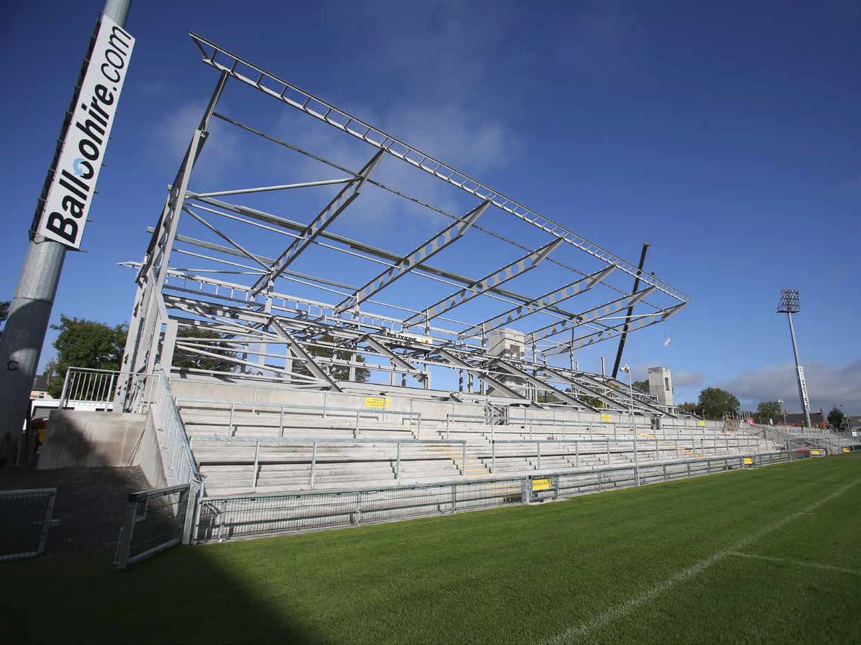 The final phase of the project was the construction of the Main Stand