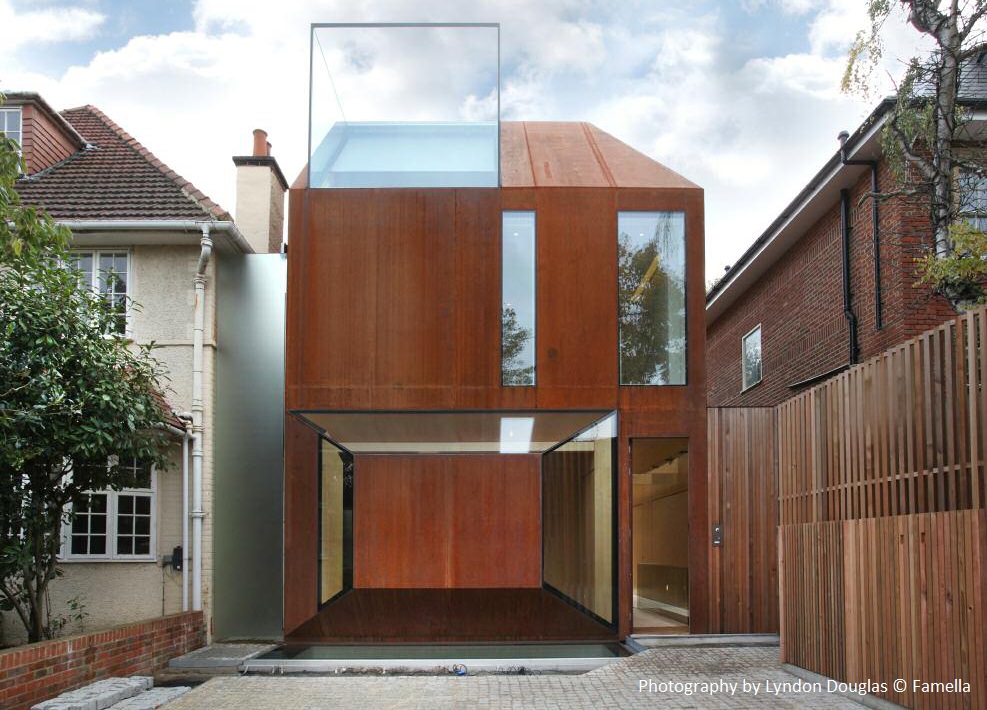 Weathering Steel House, Putney