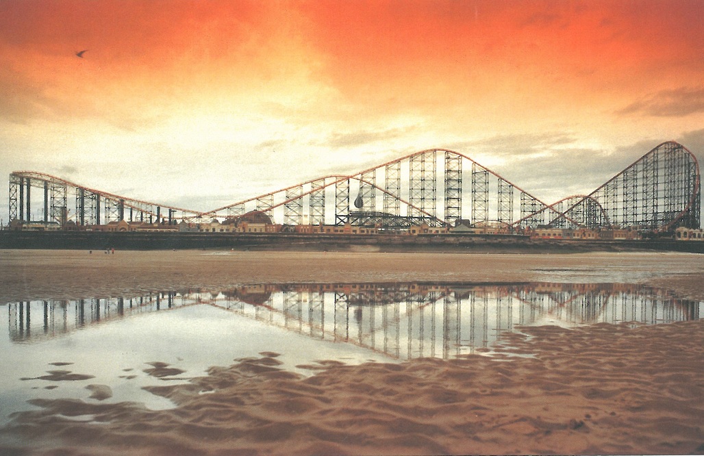 The “Pepsi-Max Big One” Rollercoaster, Blackpool Pleasure Beach