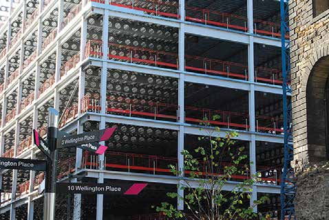 Westok cellular beams have been used throughout for services integration