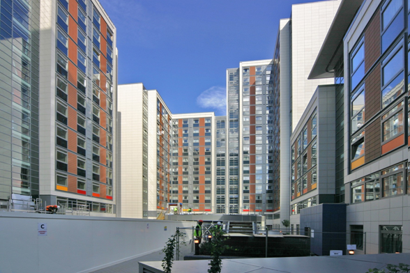Multi-storey modular residential building, West London&lt;Br&gt;&#39;&#39;(Image courtesy of Caledonian Building Systems)&#39;&#39;