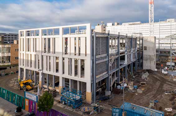 The Primark store was first to be erected