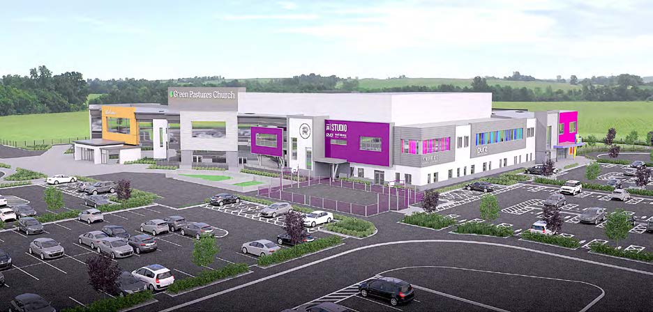 How the completed facility will look