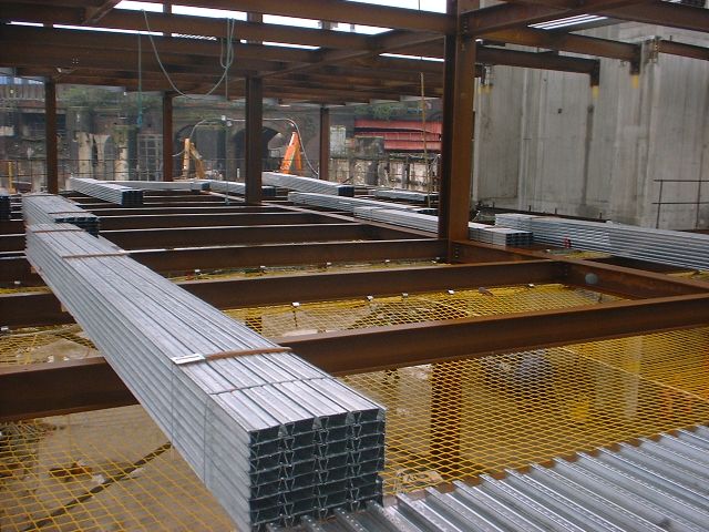 Decking as a construction load