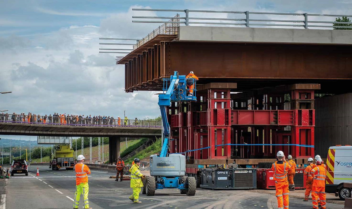 The launch attracted a large crowd of onlookers