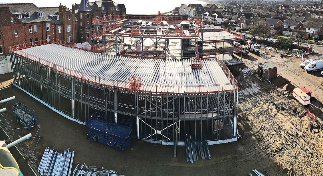 Once the new build is complete the adjacent Grand Hotel and Experimental Block will be demolished