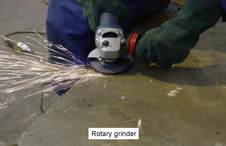 Rotary grinder (Image courtesy of Corrodere/MPI)
