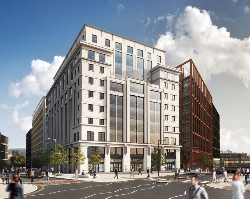 The future tenant has made design changes which have been easily incorporated into the overall steel design