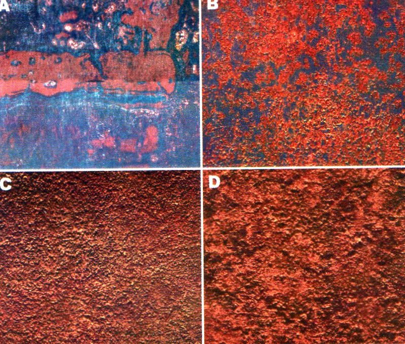 Examples of rust grades