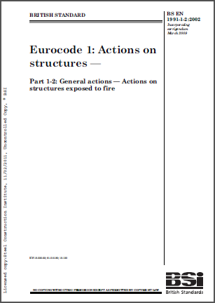 Typical cover page of a Eurocode part