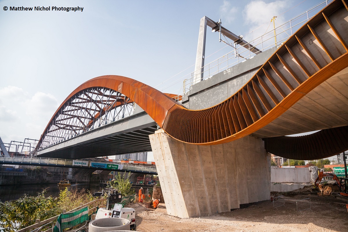 The Ordsall Chord Viaduct