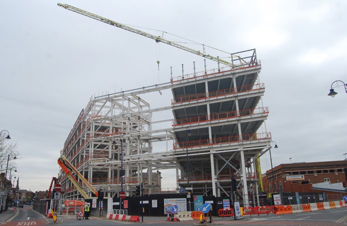 Elland Steel’s erection programme nears completion