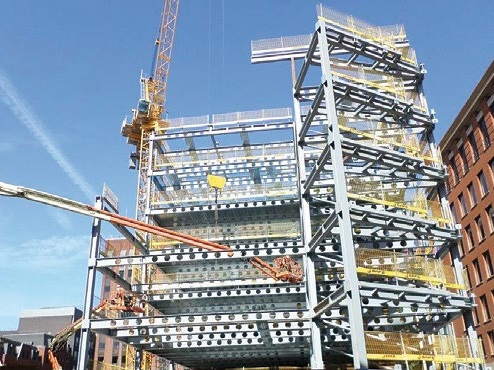 Cellular beams provide an economic solution for the building&#39;s [[Service_integration|service integration