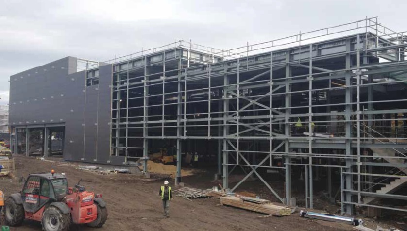 A confined site means all deliveries are made on a just in time basis