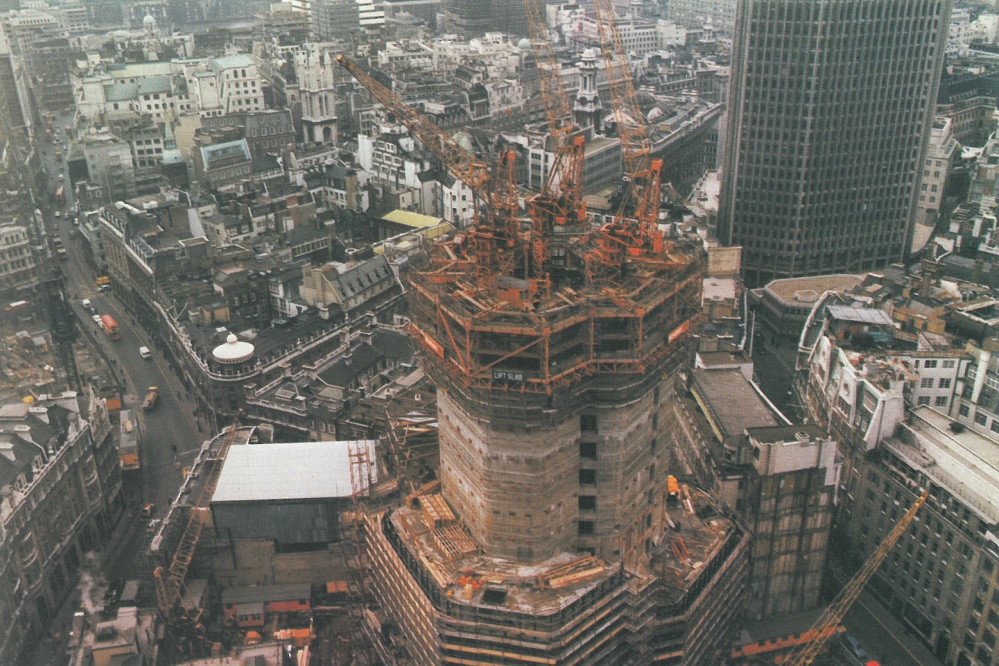 Special Climbing Platform for the Construction of Head Office Tower Block for National Westminster Bank