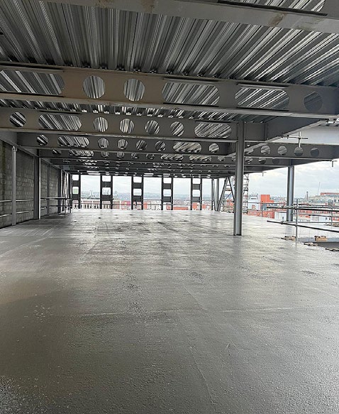 Westok cellular beams provide an efficient solution for service integration within the steel-framed areas