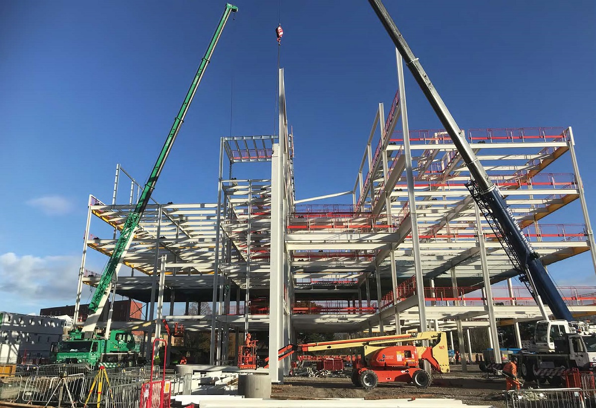 A steel-framed option replaced an earlier design in order to reduce costs