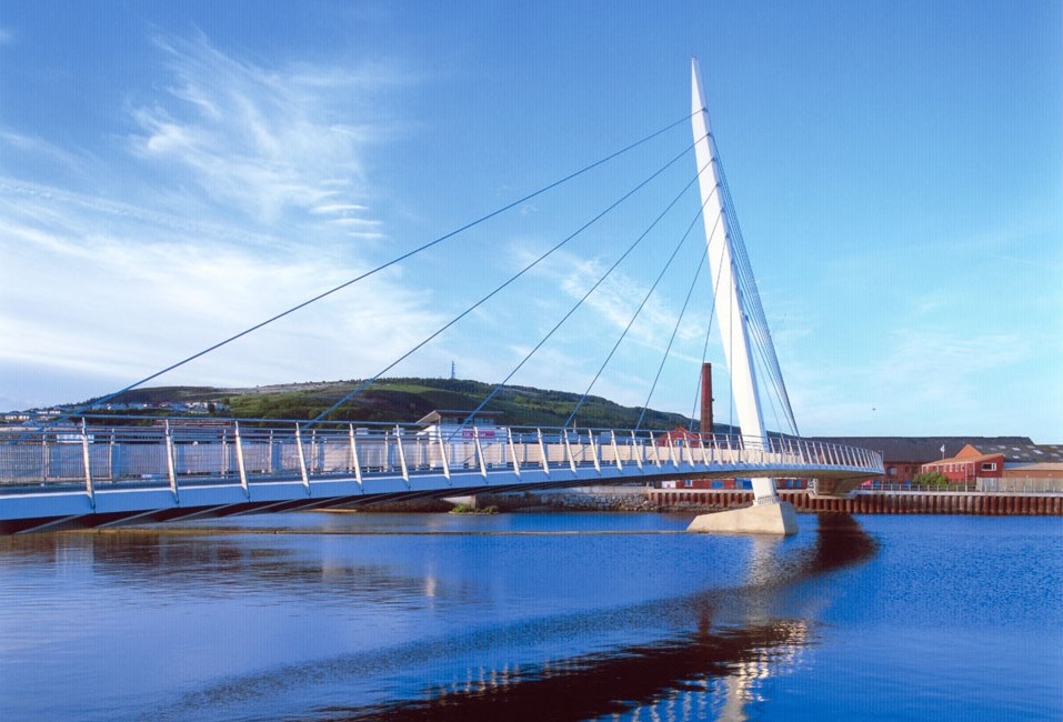 The Swansea Sail Bridge