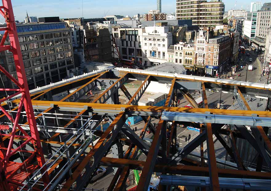 Rooftop view from Building A