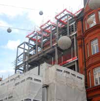 The sixth floor roof garden will overlook Oxford Street