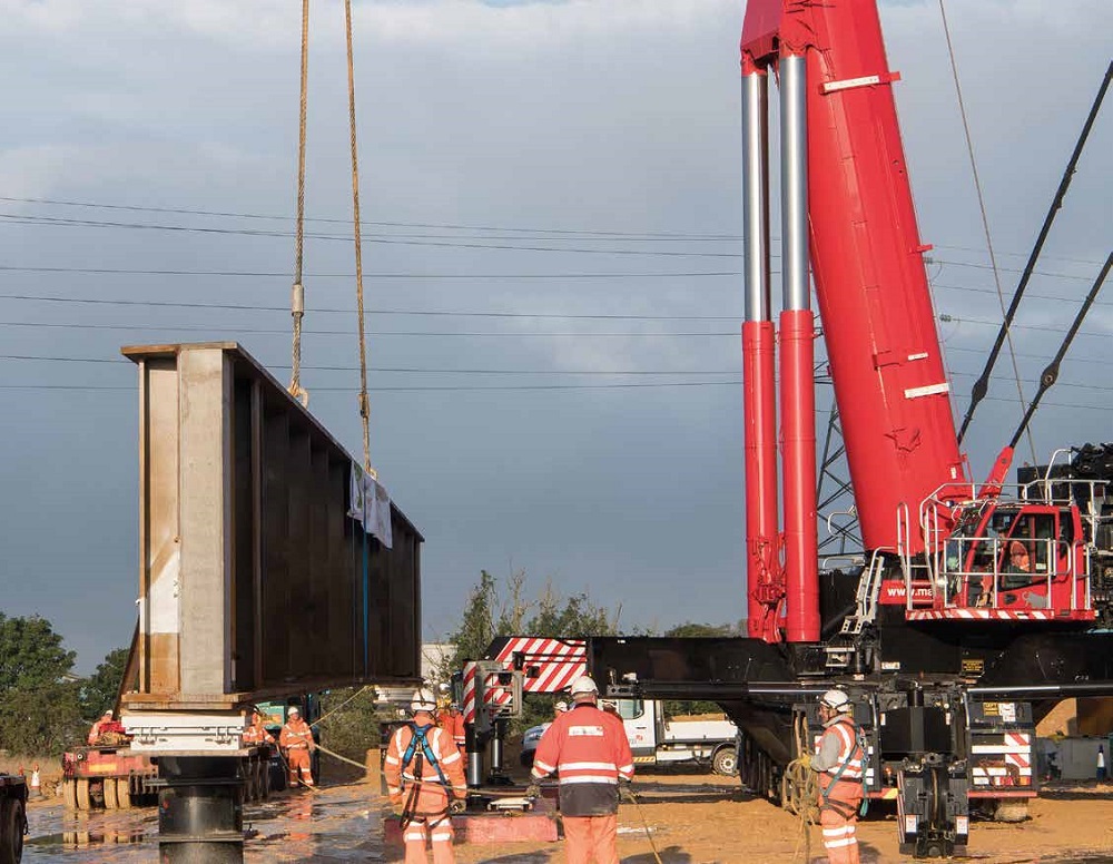 The installation was completed in 72 hours