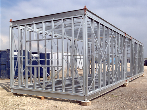 Long module with an integral corridor (Image courtesy of Kingspan Off Site and Modular UK)