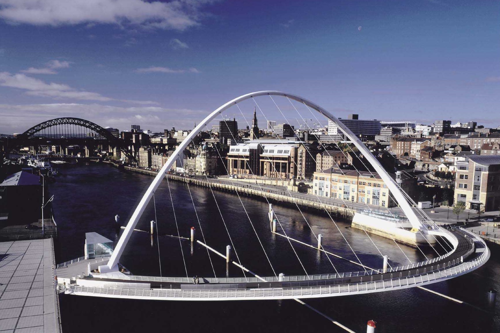 The Gateshead Millennium Bridge