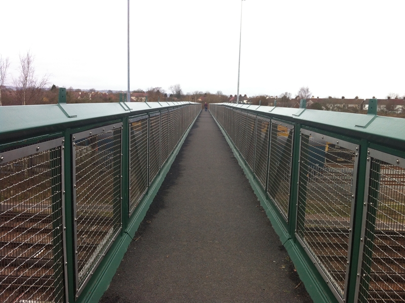 Fine mesh cladding (Image courtesy of Briton Fabricators Ltd.)