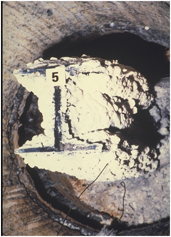 Expanded thin film intumescent coating