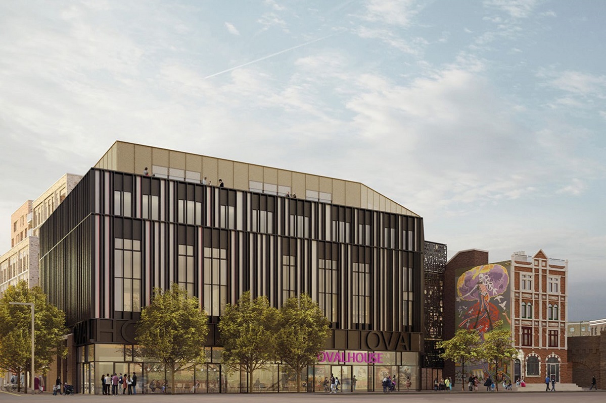 Visualisation of the completed theatre