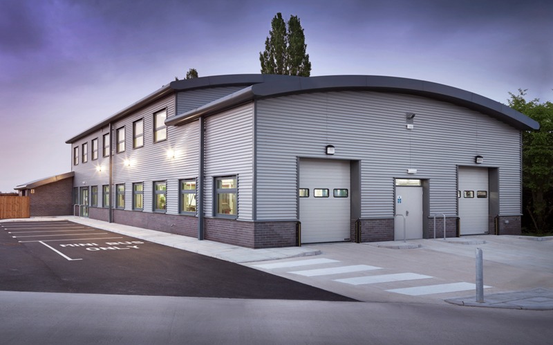 Steel industrial building (Image courtesy of A C Bacon Ltd)