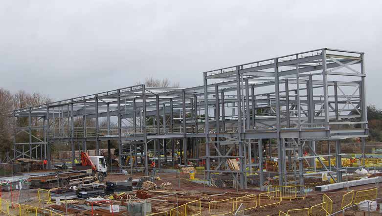 Steel has provided the most cost-effective solution for the client