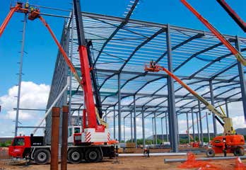 Columns are up to 25m high