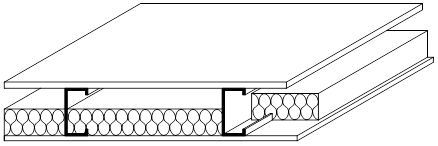 Light steel joist (with quilt)