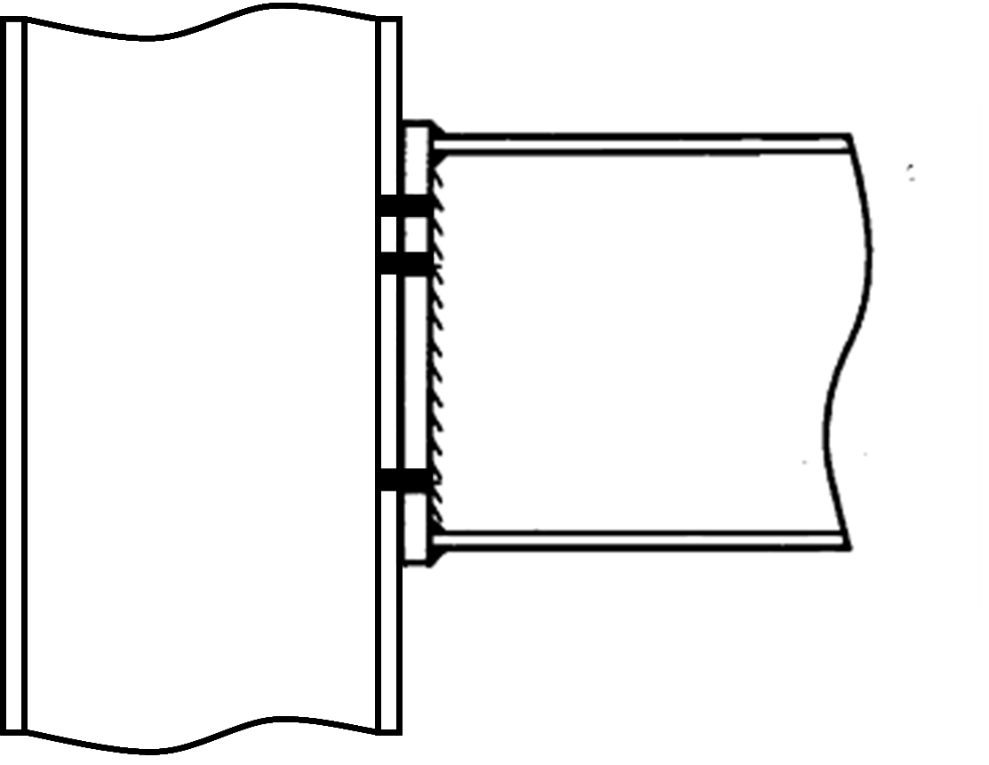 Full depth end plate