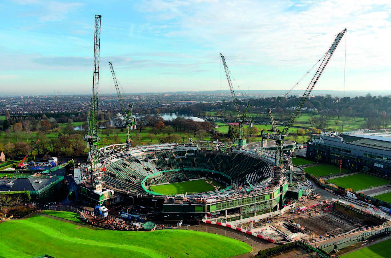 Work progresses on the year two works