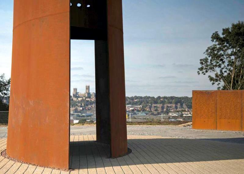 The Memorial Spire, International Bomber Command Centre, Lincoln