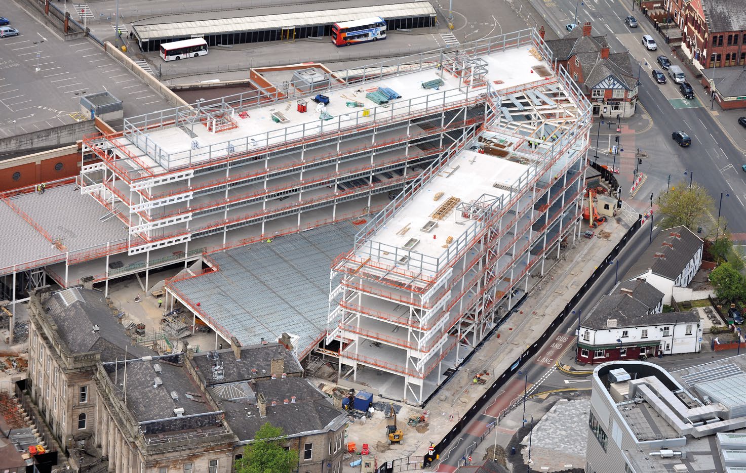 V-shaped on plan, Phase Two will benefit from the redevelopment of the nearby transport interchange